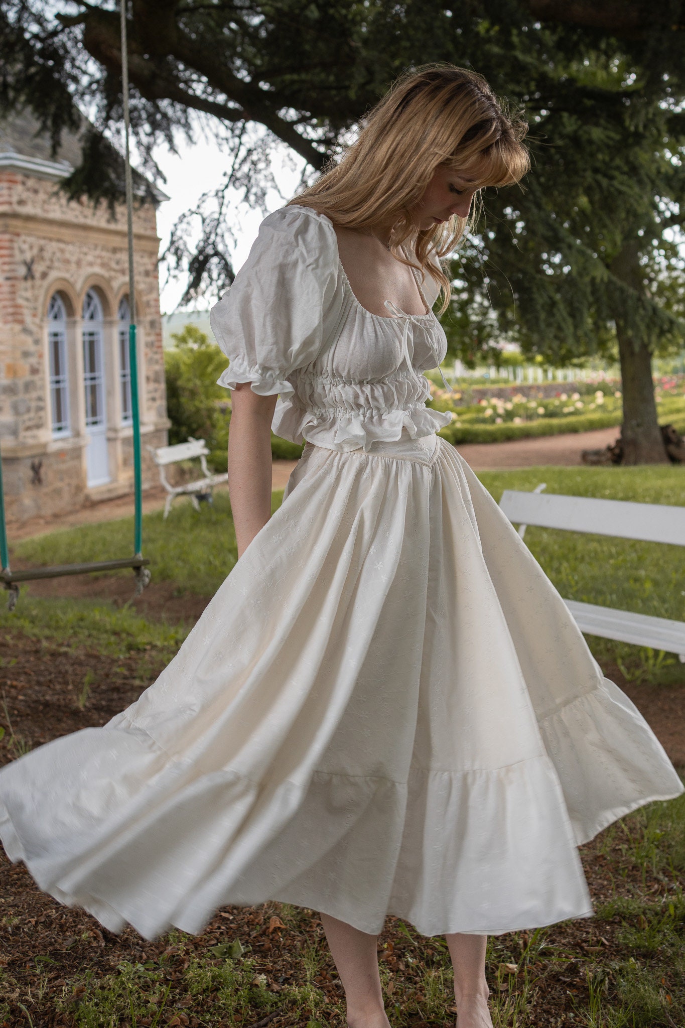 Darcy Skirt PDF Sewing Pattern: Vintage Inspired Wrap Skirt (XS