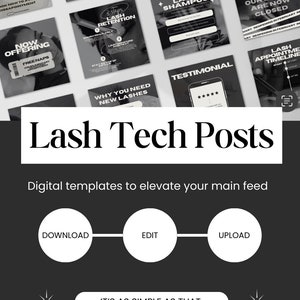40 Lash Tech Social Media Posts