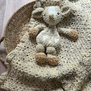 MADE TO ORDER, crochet goat, farm friends, snuggler, lovey, plushie, baby, nursery, sibling, gift idea, handmade, heirloom, keepsake, custom