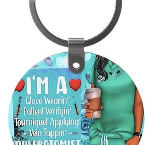 PHLEBOTOMIST KEYCHAIN