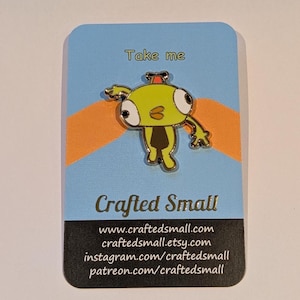 Peak Game Bing Bong Frog Hard Enamel (Gold Pin)