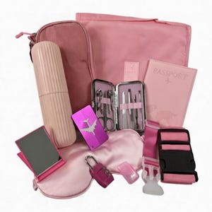 Ultimate Travel Hamper essential kit | Gift | Passport | luggage | adventure