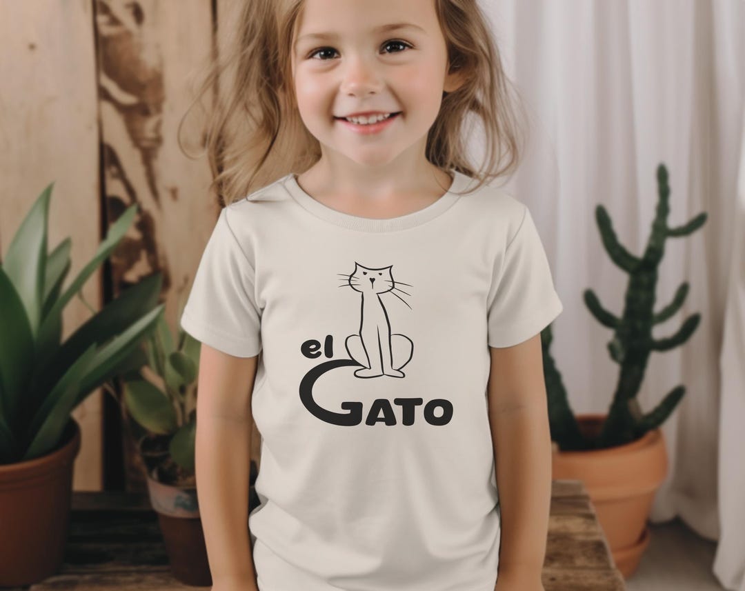 Boys Red Cat Print Cotton Shirt