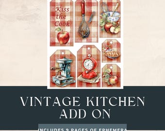 Complemento de cocina vintage