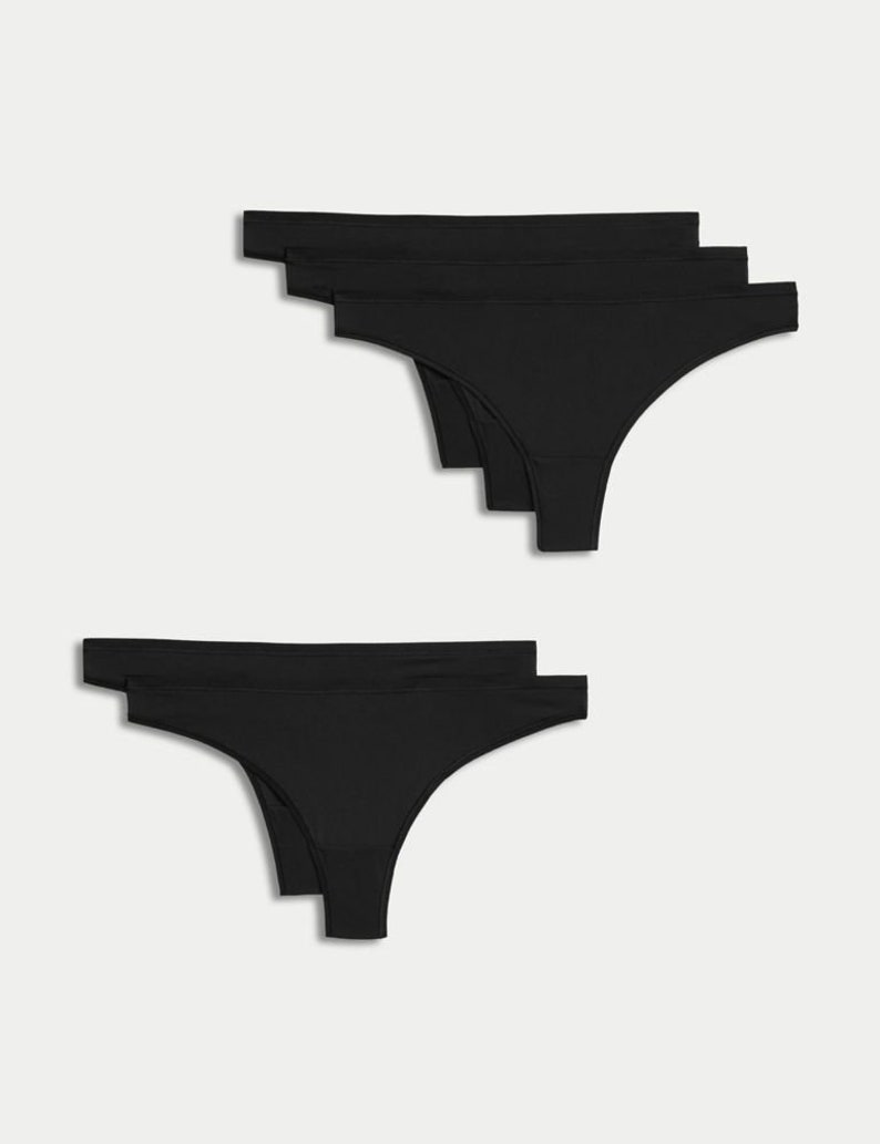 Used black thong image 1