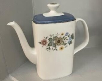 Royal Doulton Teapot Pastorale - H5002 Coffee Pot by Royal Doulton. England