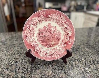 Vintage Thomas Hughes & Son “Avon Cottage” Dinner Plate