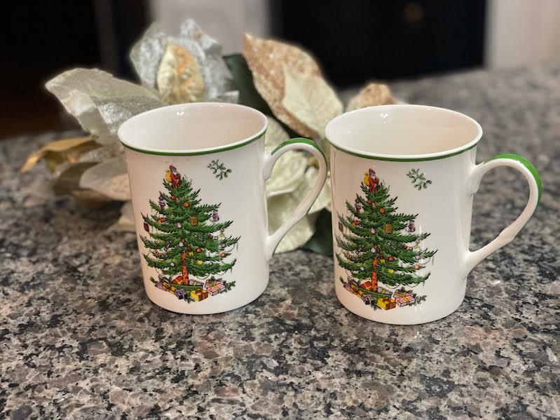 Spode christmas mugs - Etsy 日本