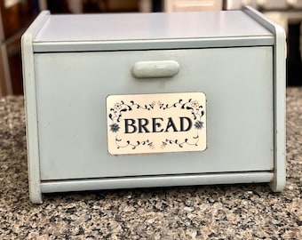 ヴィンテージ ロールトップ 木製ブレッドボックス - カナダ製 - Etsy 日本