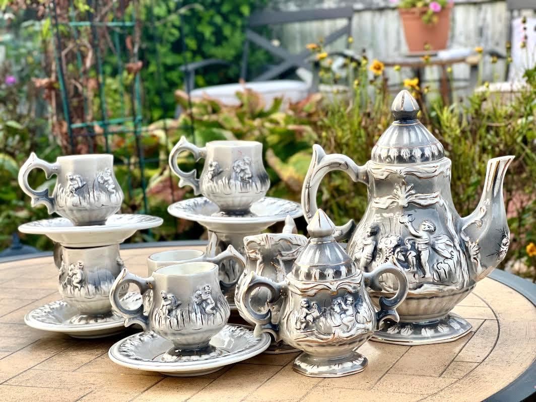 Portuguese Tea Set - Etsy