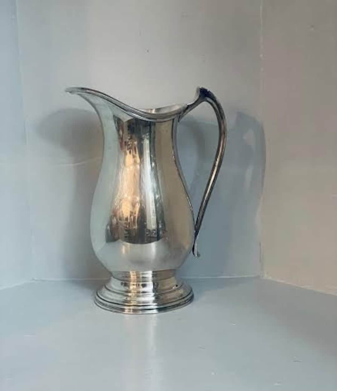 Vintage Sheffield Silverplate EPC Water Serving Pitcher the Sheffield