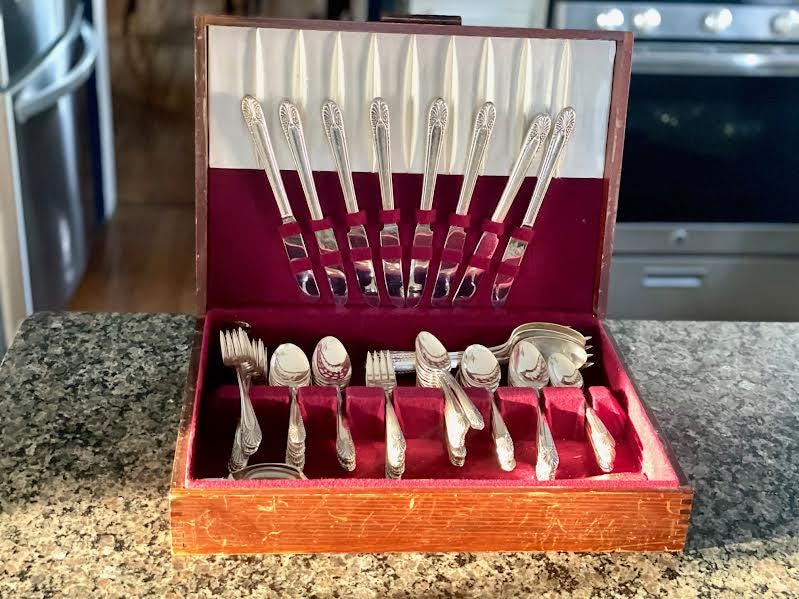 Crown Silverplate - Etsy