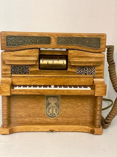 オルゴール　グランドピアノ　レトロ　ヴィンテージ ヴィンテージ グランド・オール・オプリ ピアノ電話オルゴール