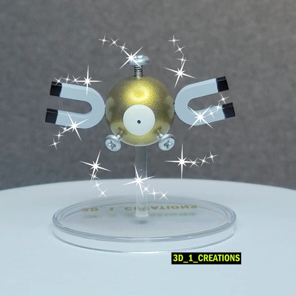 Shiny Magnemite #0081 3D Printed