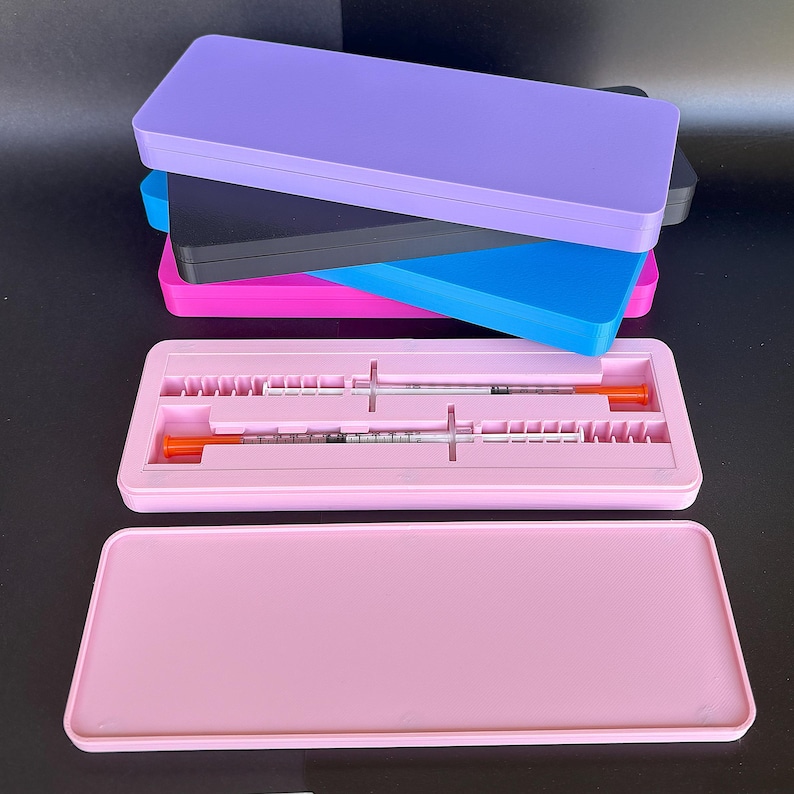 Pre-filled Syringe Storage Box Travel Peptides Insulin - Etsy