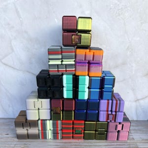 Infinity Cube Fidget MYSTERY COLOR fidget, gifts, stocking stuffers, 3d printing