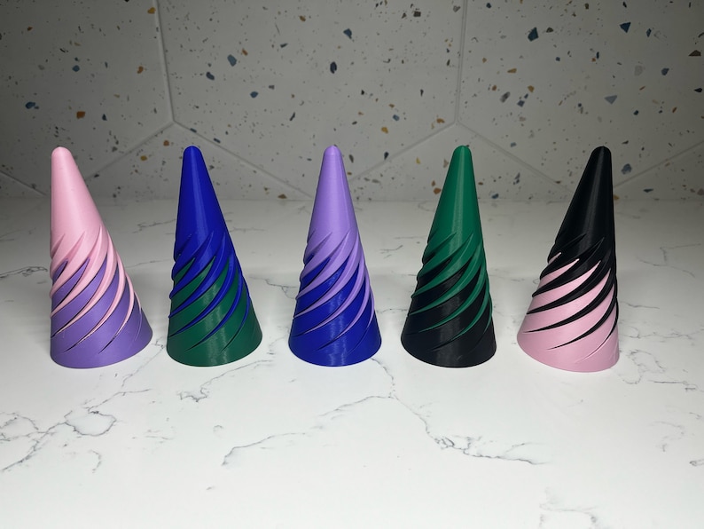 DRJCKOLOTH Spiral Cone Fidget Toy - 3D Gedrucktes Anti-Stress Spielzeug