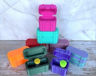 Tiny Peptide 3ml vial Storage Box for Travel, Shipping, Fridge