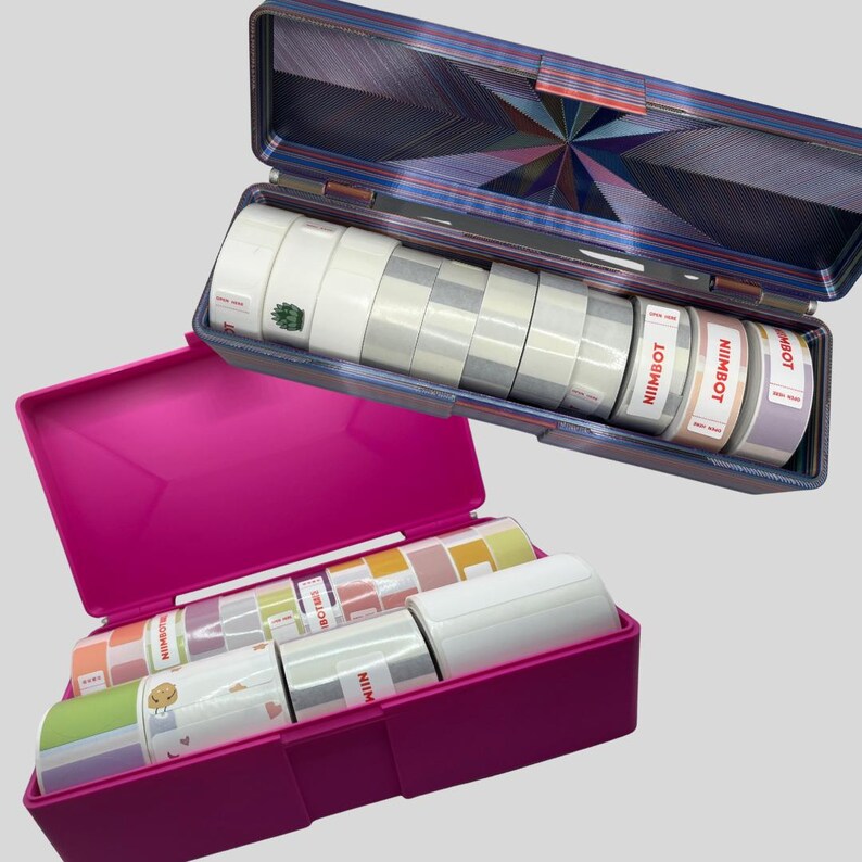 Slim Storage Case NIIMBOT PHOMEMO Labels, Washi Tape, and more image 13
