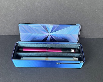 Pen Case 2 pens Injection Pens Peptides Diabetes Travel Fridge Slim Locking Slide Top