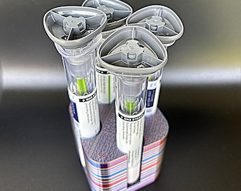 Pen Holder for GLP1 Auto Injectors with Triangular Ends Pens Fridge