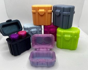 Tiny Peptide 3ml vial Storage Box for Travel, Shipping, Fridge
