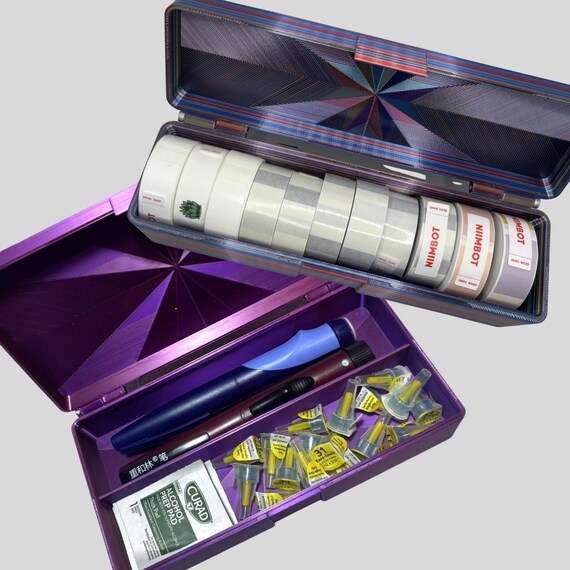Slim Storage Case NIIMBOT Labels, Pens, Syringes - ***THE ORIGINAL***