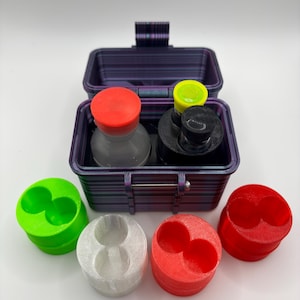 30ml Adapter - 3ml Vials - Flexibility! Turn a 30ml vial slot into a slot for 3ml peptide vials