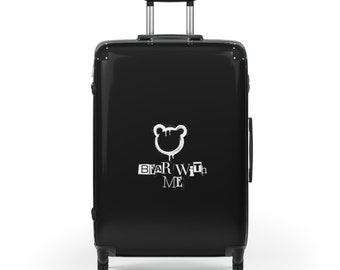 Bear with me Suitcase Black