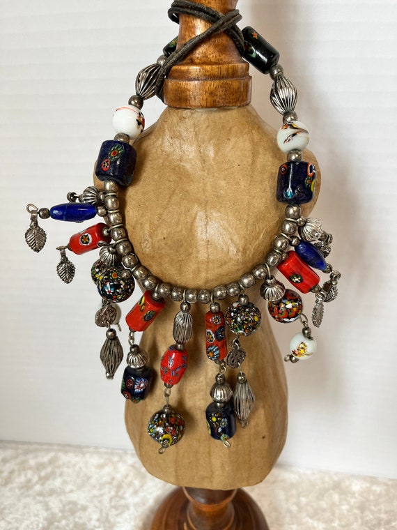 Native American Beaded Necklace - Vintage