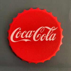 Coca Cola Large Bottle Cap Coaster (set of 4)