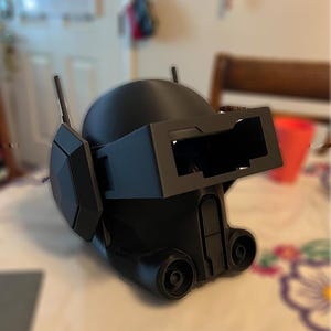 Bad Batch Tech Helmet Replica | Raw Print PLA Black
