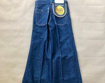 Vintage LEE RIDERS archive denim flare pants 00s 70s Lee Riders