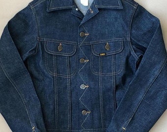 Early 70s Lee Riders Jean Jacket Size 32 / XS - S Made in Belgium