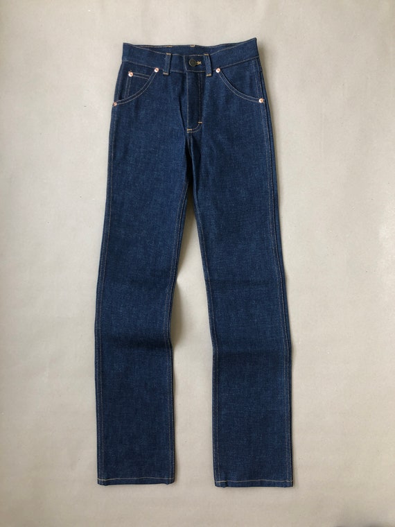 70年代 Lee Riders ヴィンテージ キッズパンツ ラベル サイズ10 デッド