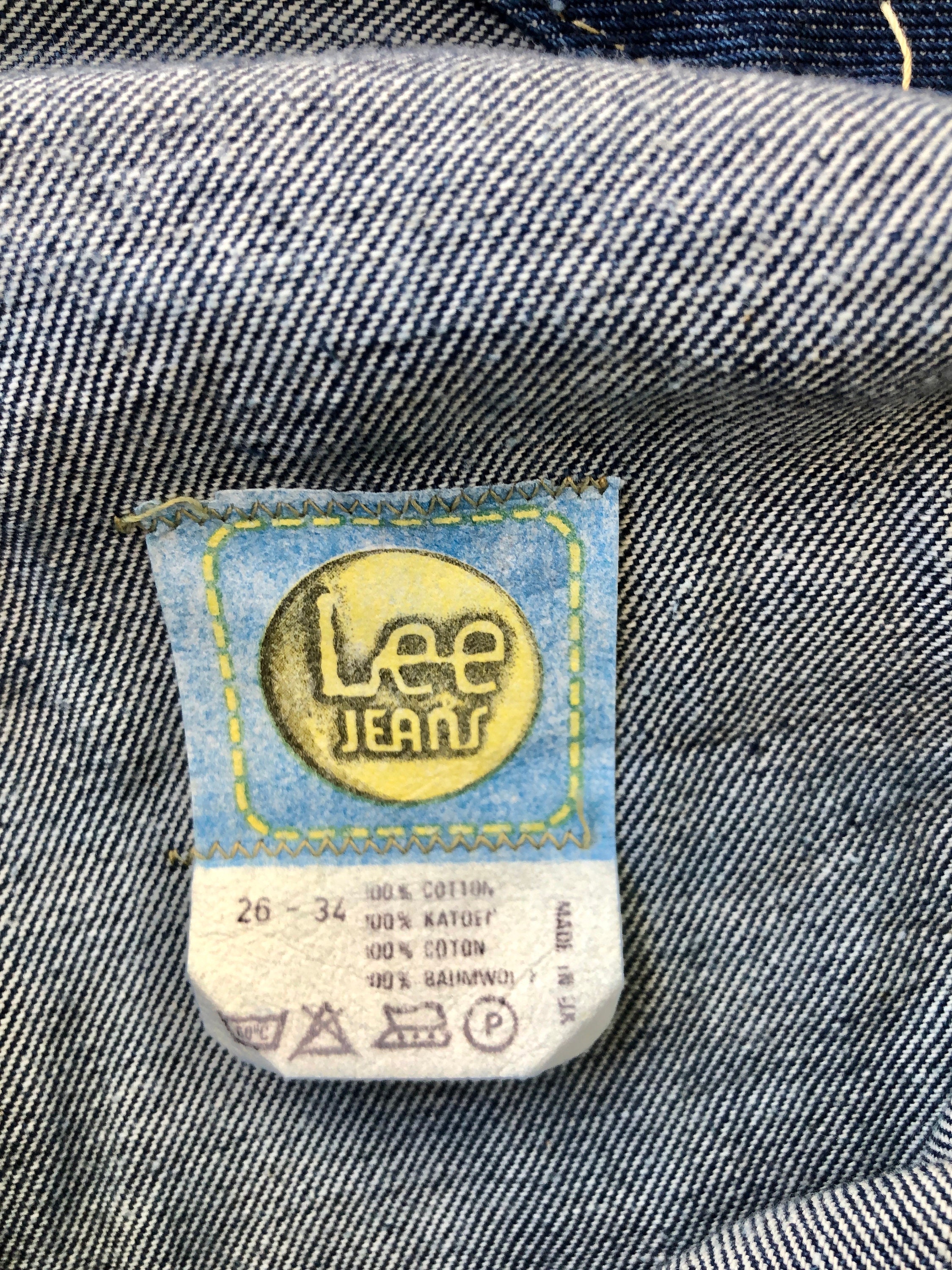 LEE デニム MADE IN U.S.A 1970s Vtg 70s Lee Riders 5 Pocket Sanforized Jeans Union Made in USA