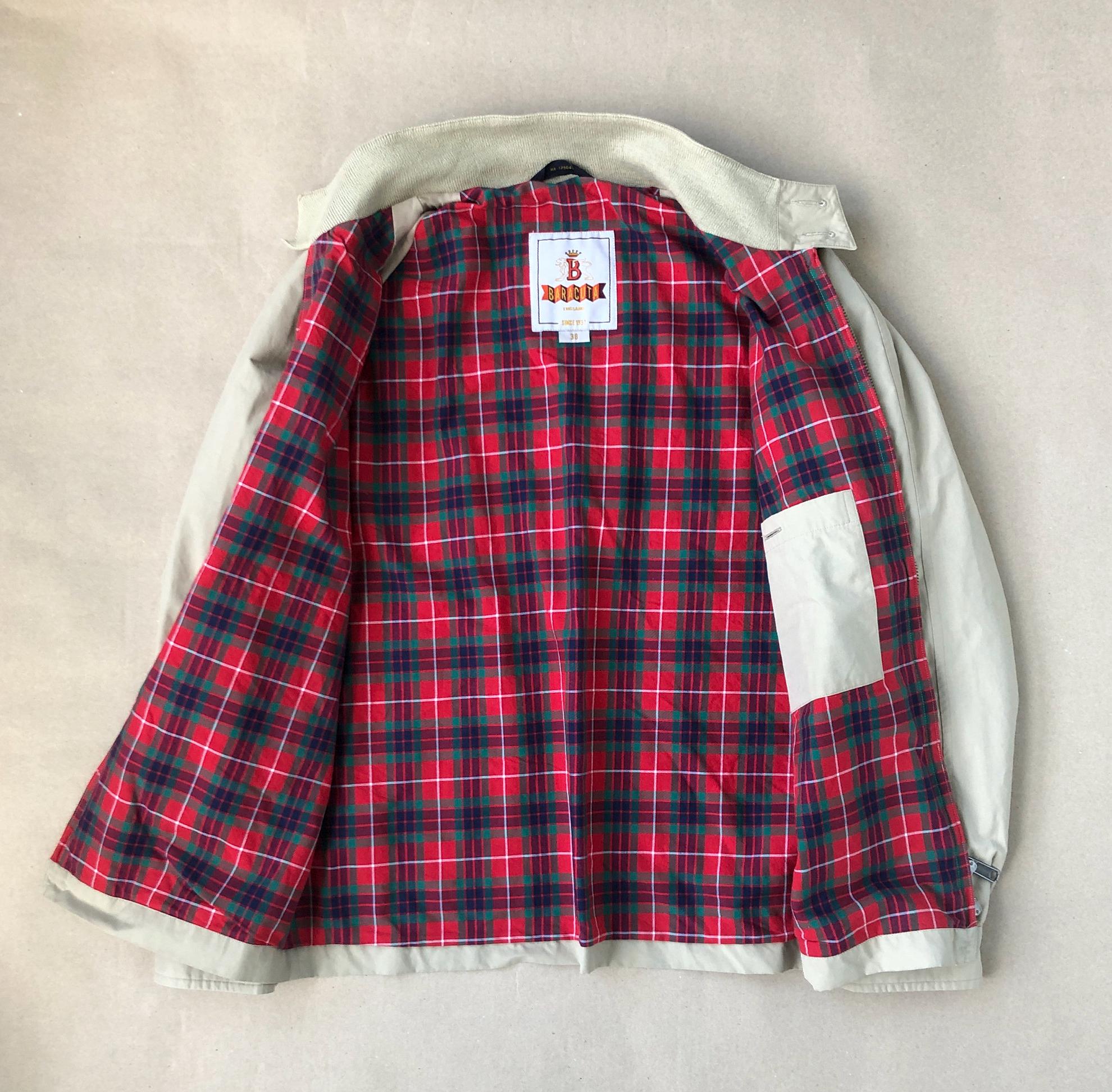 90s Baracuta Windbreaker G4 Original Harrington Size 38 US XXS 