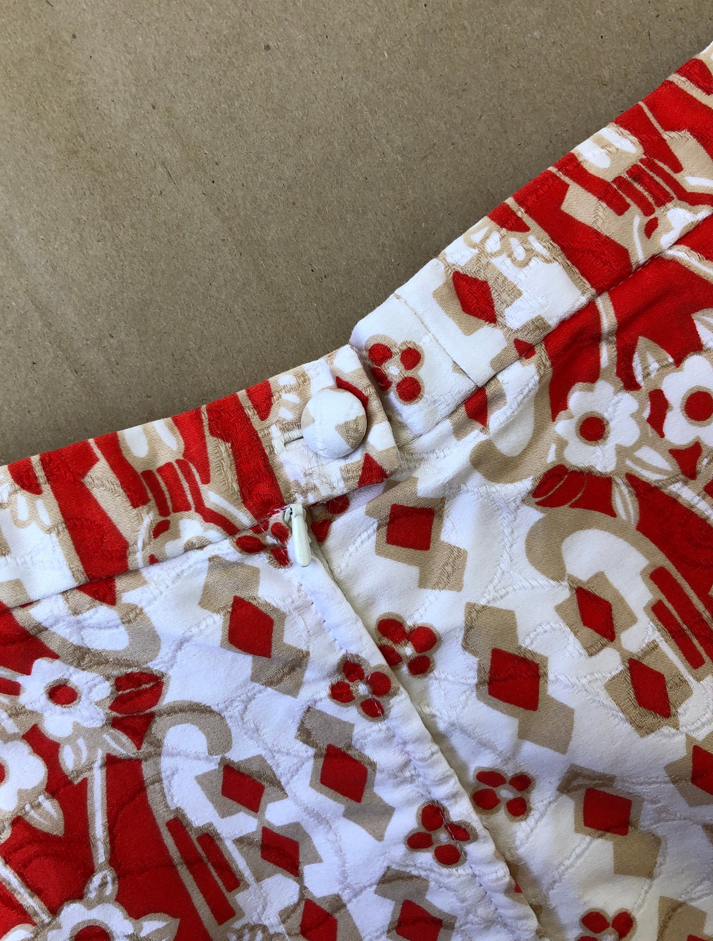 Vintage 70s Set With Skirt and Top Size XS - S Fontessa Stenströms