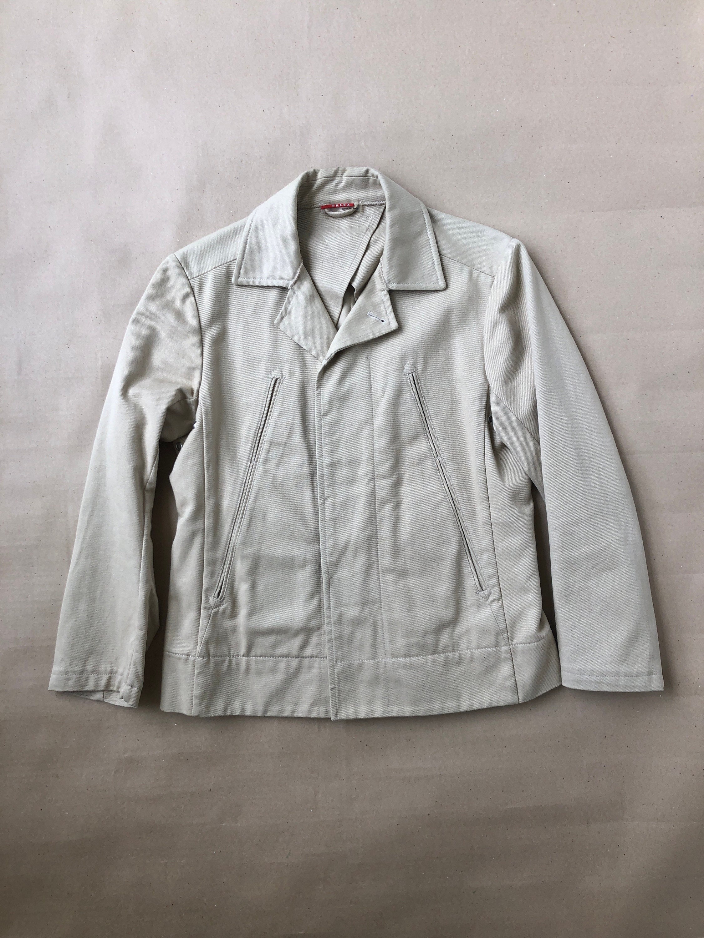 90s-00s PRADA cotton jacket
