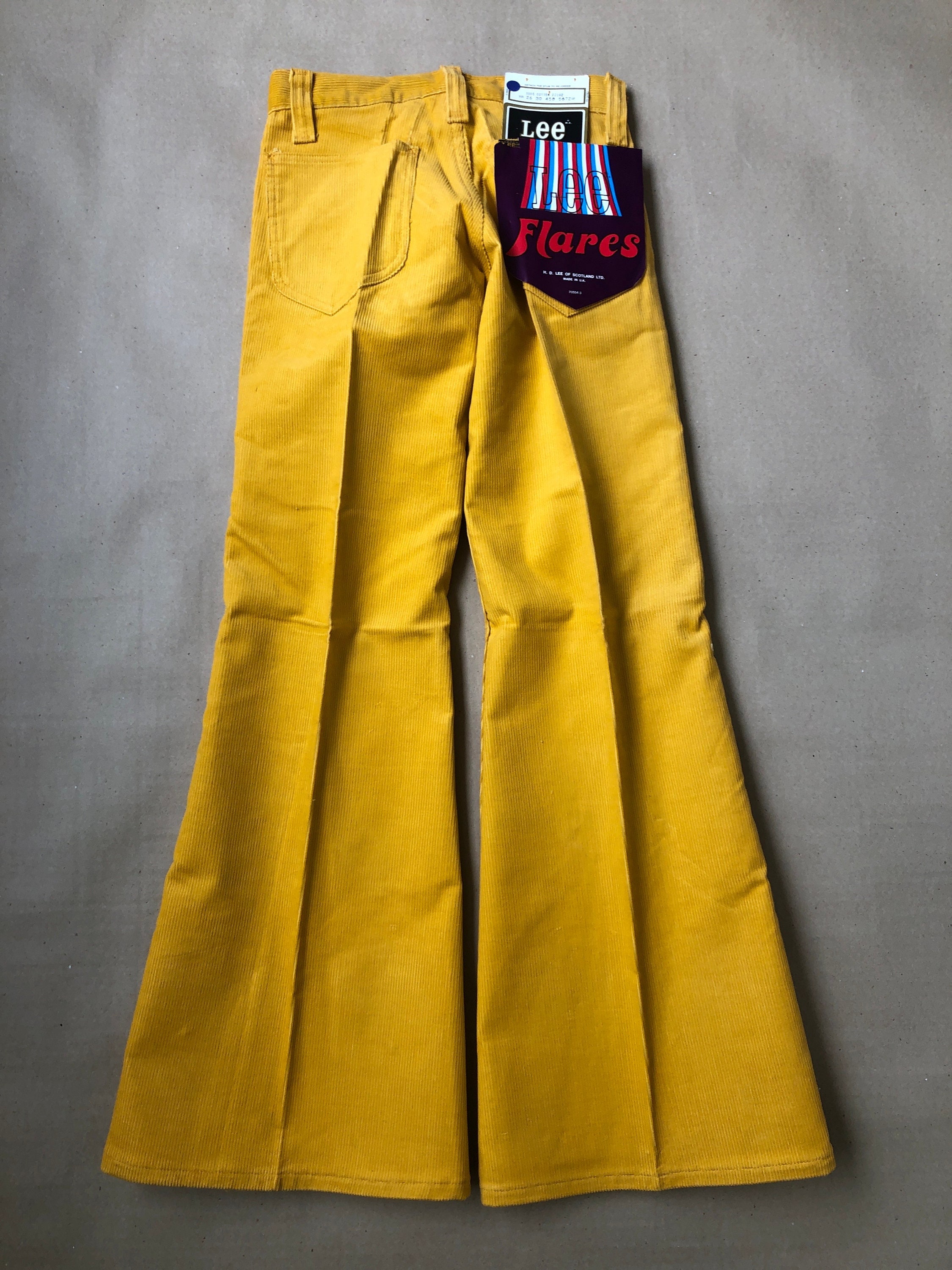 60s】Vintage Corduroy Trousers TalonZip
