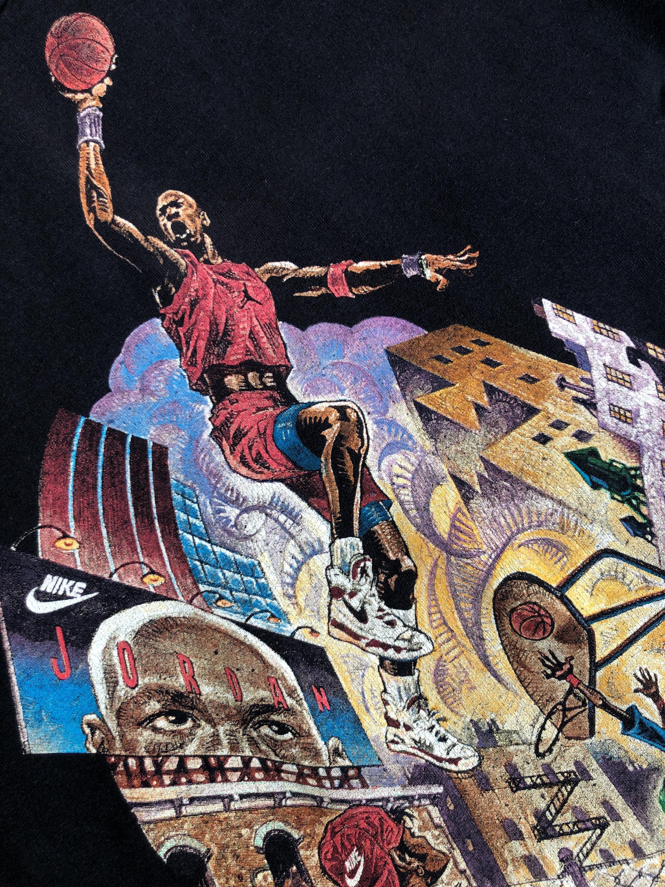 1990's Vintage Michael Jordan Graphic T-shirt, Nike Tee in