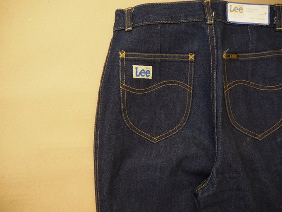 80's Vintage Jeans Lee Derby 29 x 34 Regular Made… - image 8