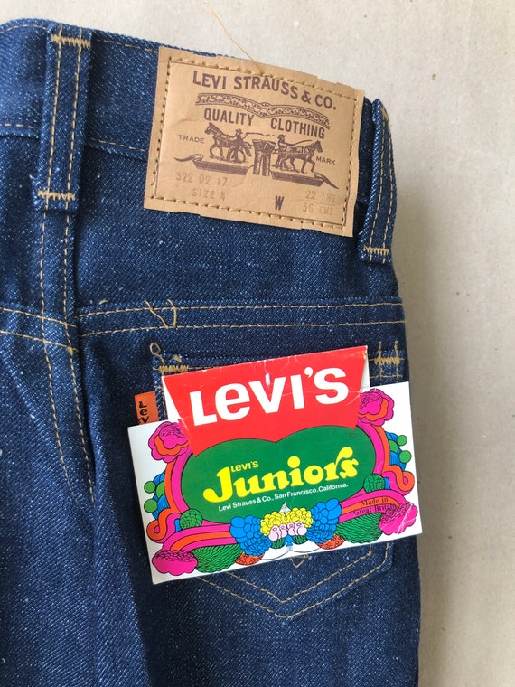 Levi's kids vintage デニム used Vintage 1950's Children's Levi's Gripper Zipper Selvedge Redline