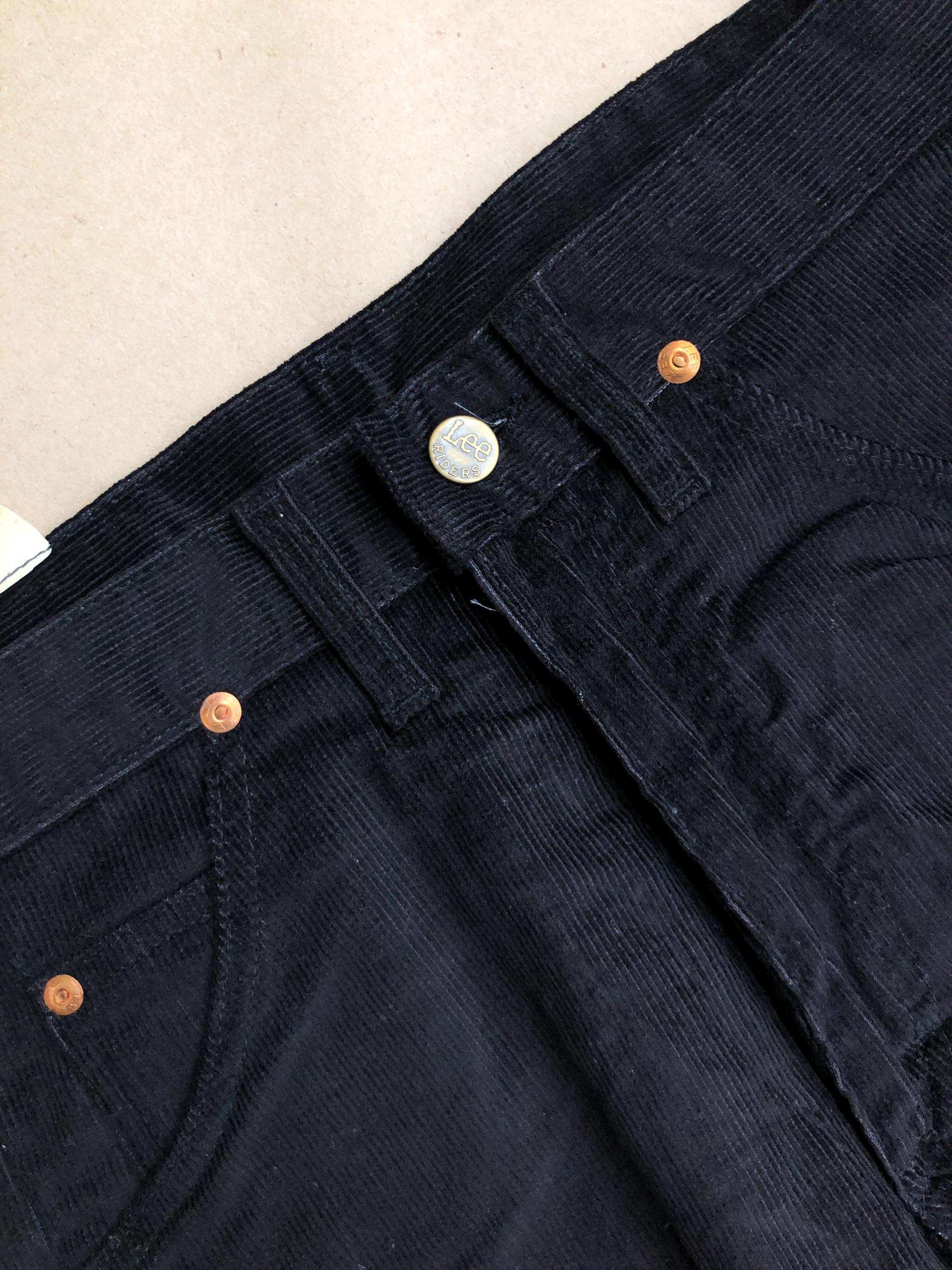 70s Vintage Lee Rider Corduroy Pants, Size XS (W 27