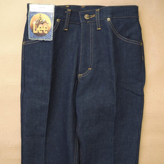 Vintage 1970's Ranger Raw Denim Jeans, Size S (W 29