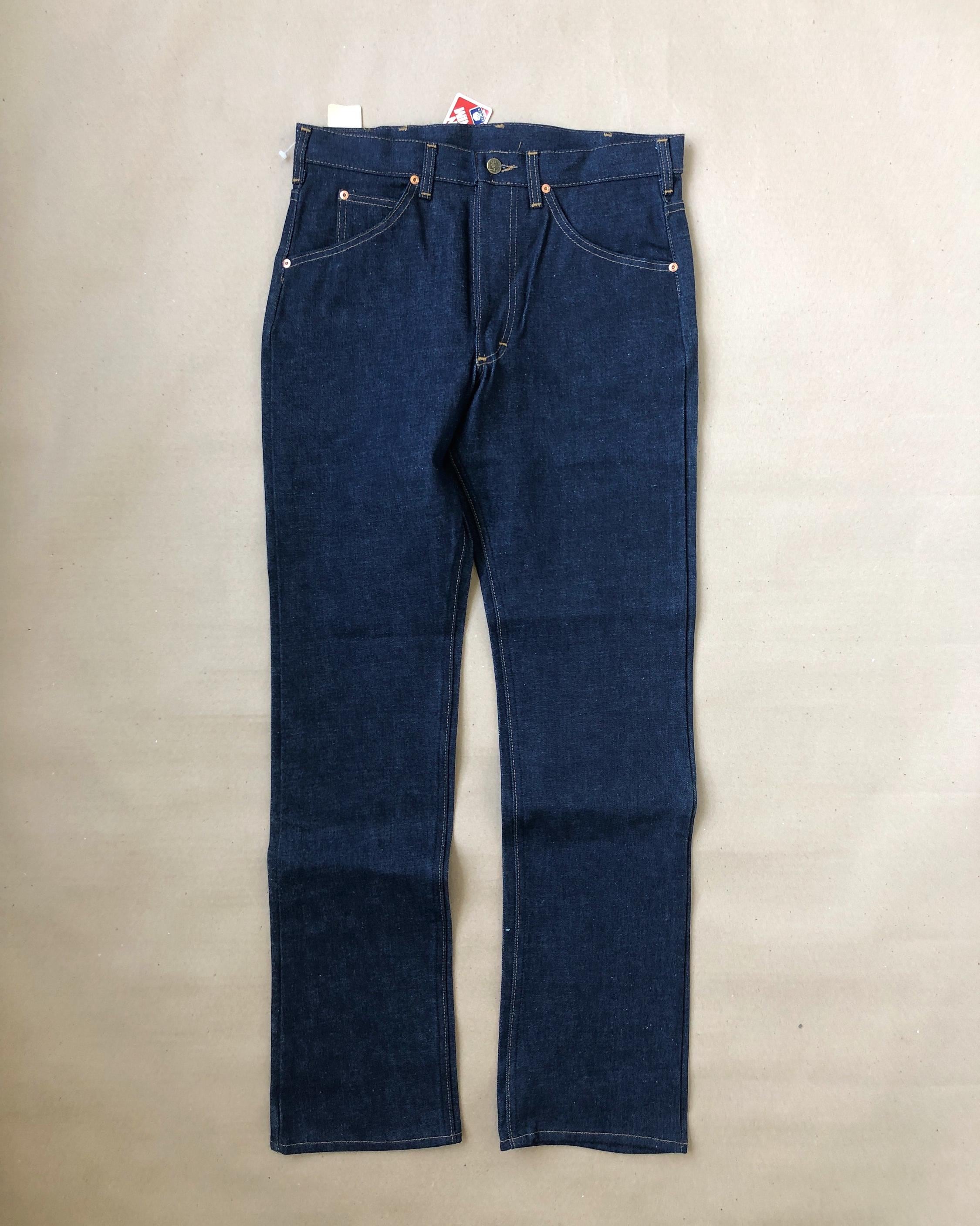 Vintage Raw Denim Jeans Size L W 33