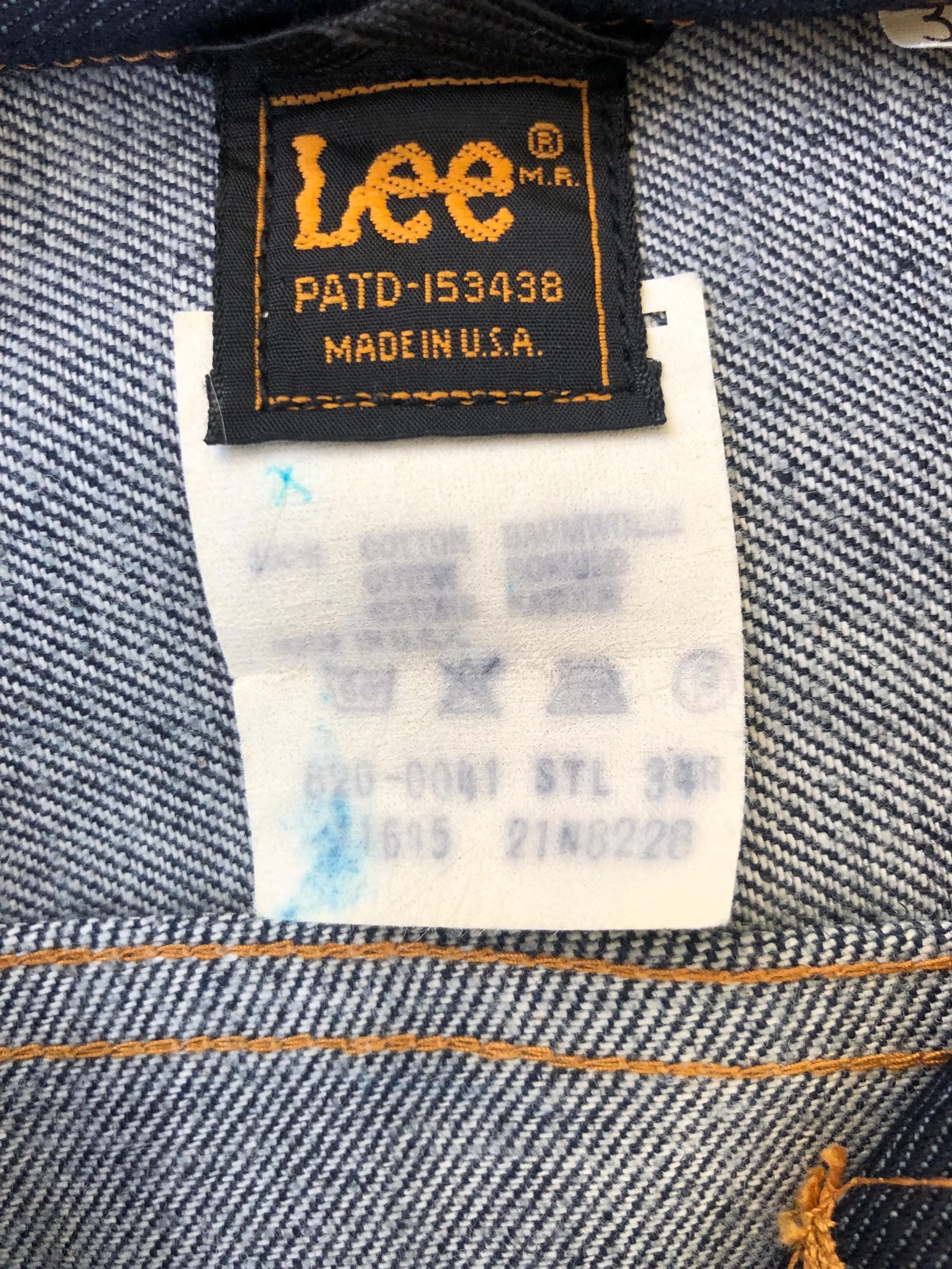 70s Deadstock Riders Denim Jacket Size S (34 R) Union Made in USA