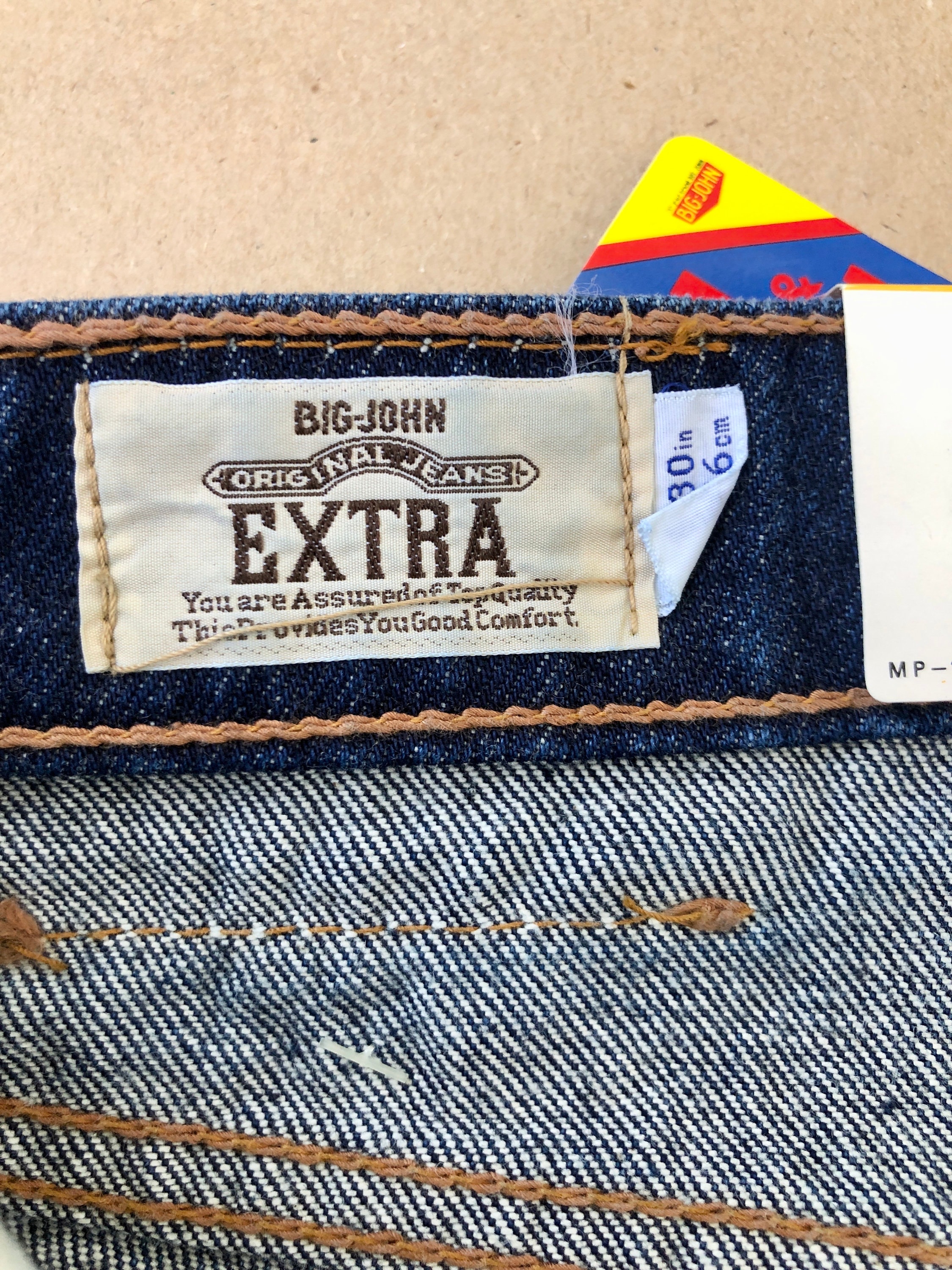 Vintage 90s Big John Slim Jeans, Size S-M (W 30