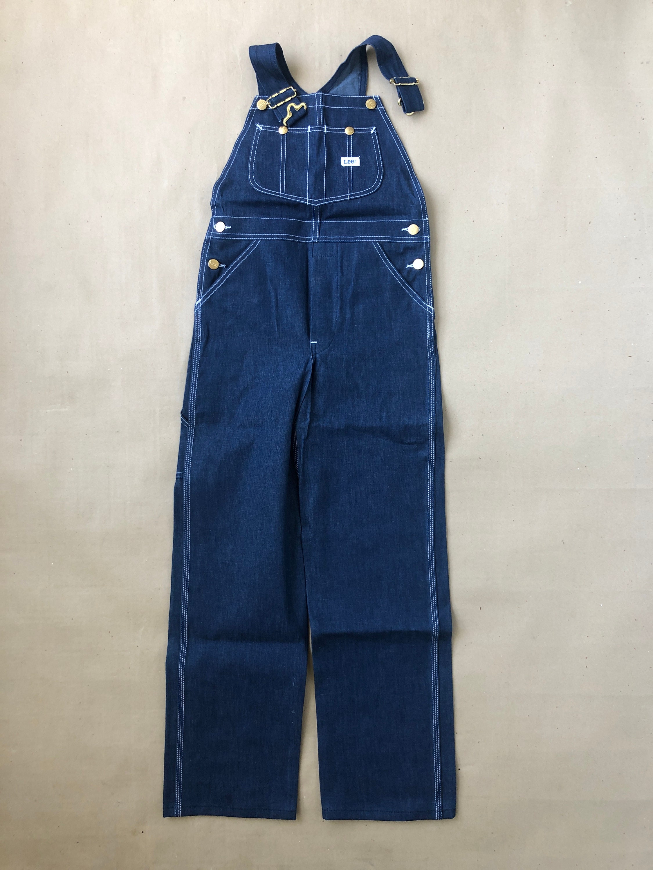 Vintage 70s Kids Bib Overall Lee US 10 Y Deadstock Junior