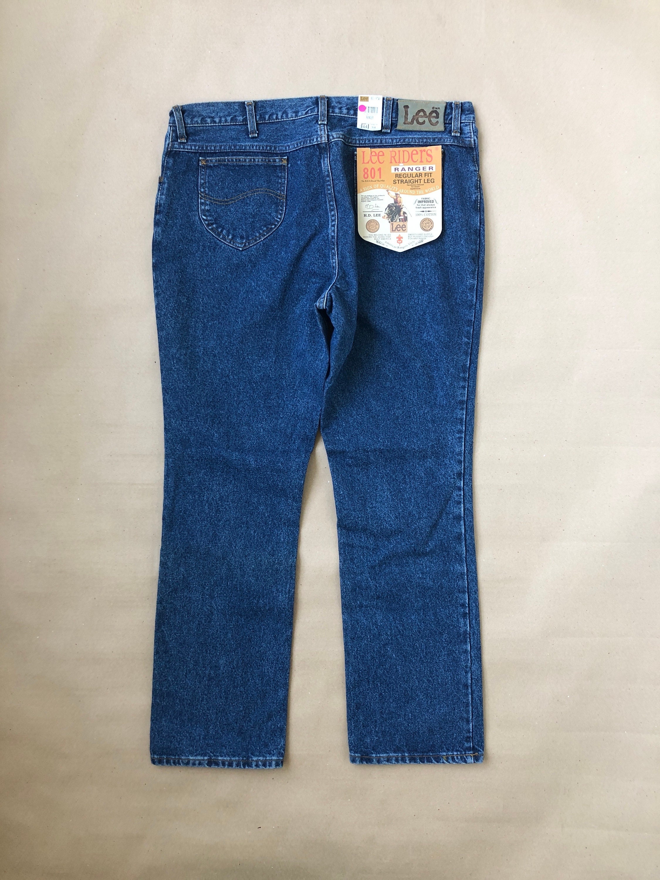 Vintage 1980's Lee Ranger Jeans, Size XXXL (W 44